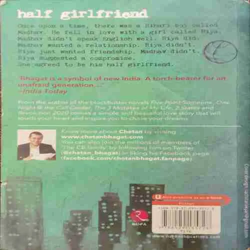 Half Girlfriend (Chetan Bhagat)(Rs176)