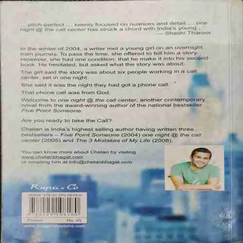One Night The Call Center (Chetan Bhagat)(Rs.95)