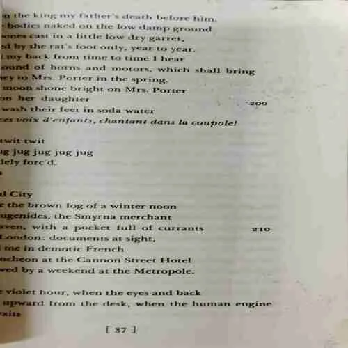 The Waste Land And Other Poems (Rs60)