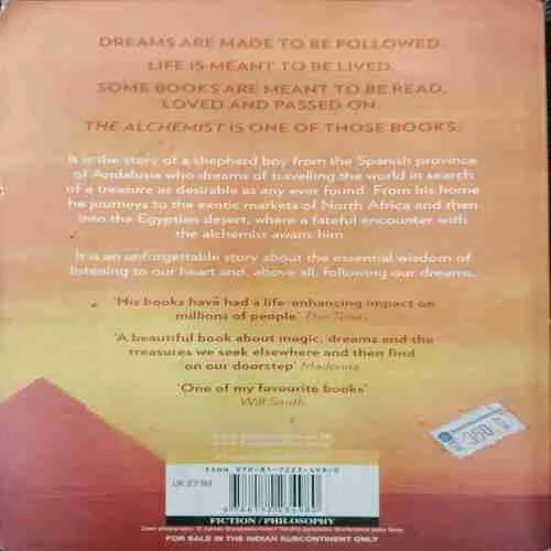 The Alchemist (Panlo Coelho)(Rs.350)