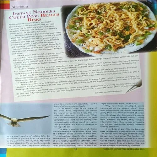 Science Reporter ( February 2015 )