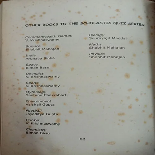 Scholastic Quiz Incredible Records (By Ravi Kapoor)