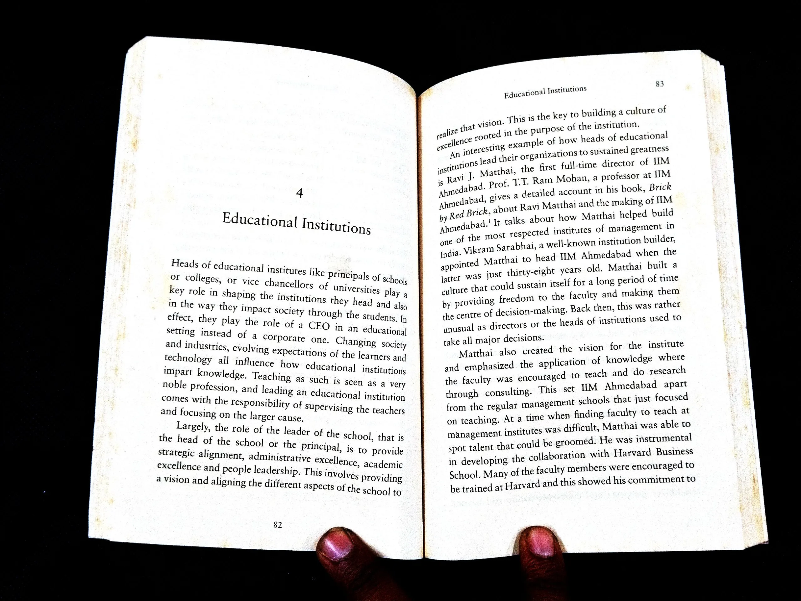 The Making Of A Ceo ( Sudeep K. Krishnan ) .