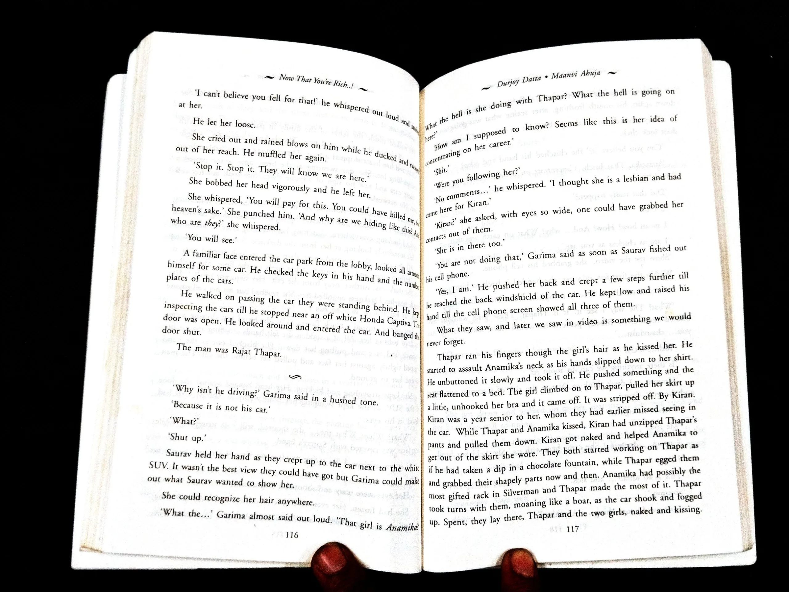 Now That You're Rich ! ( Durjoy Datta ) .