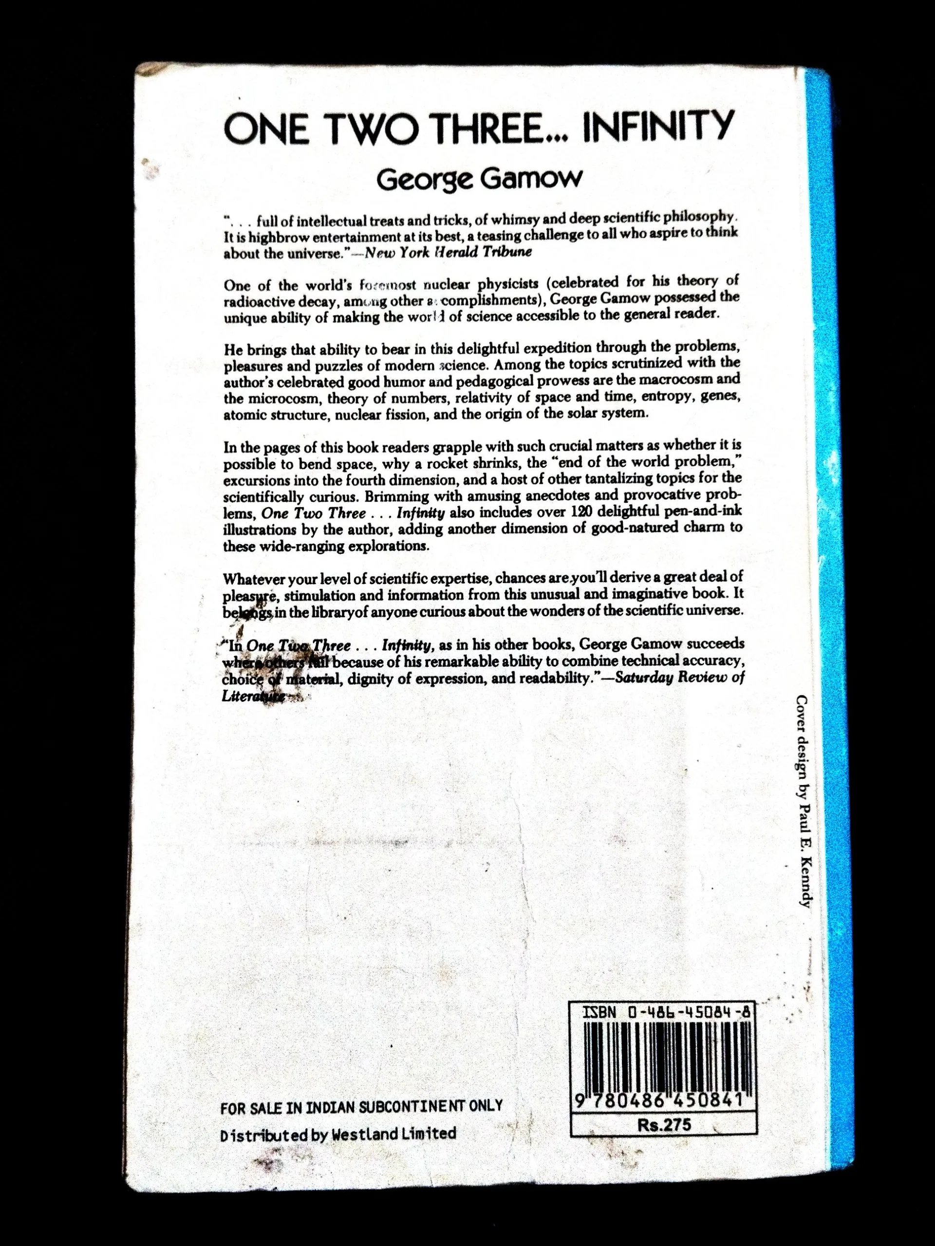 `One Two Three Infinity ( George Gamow ) .