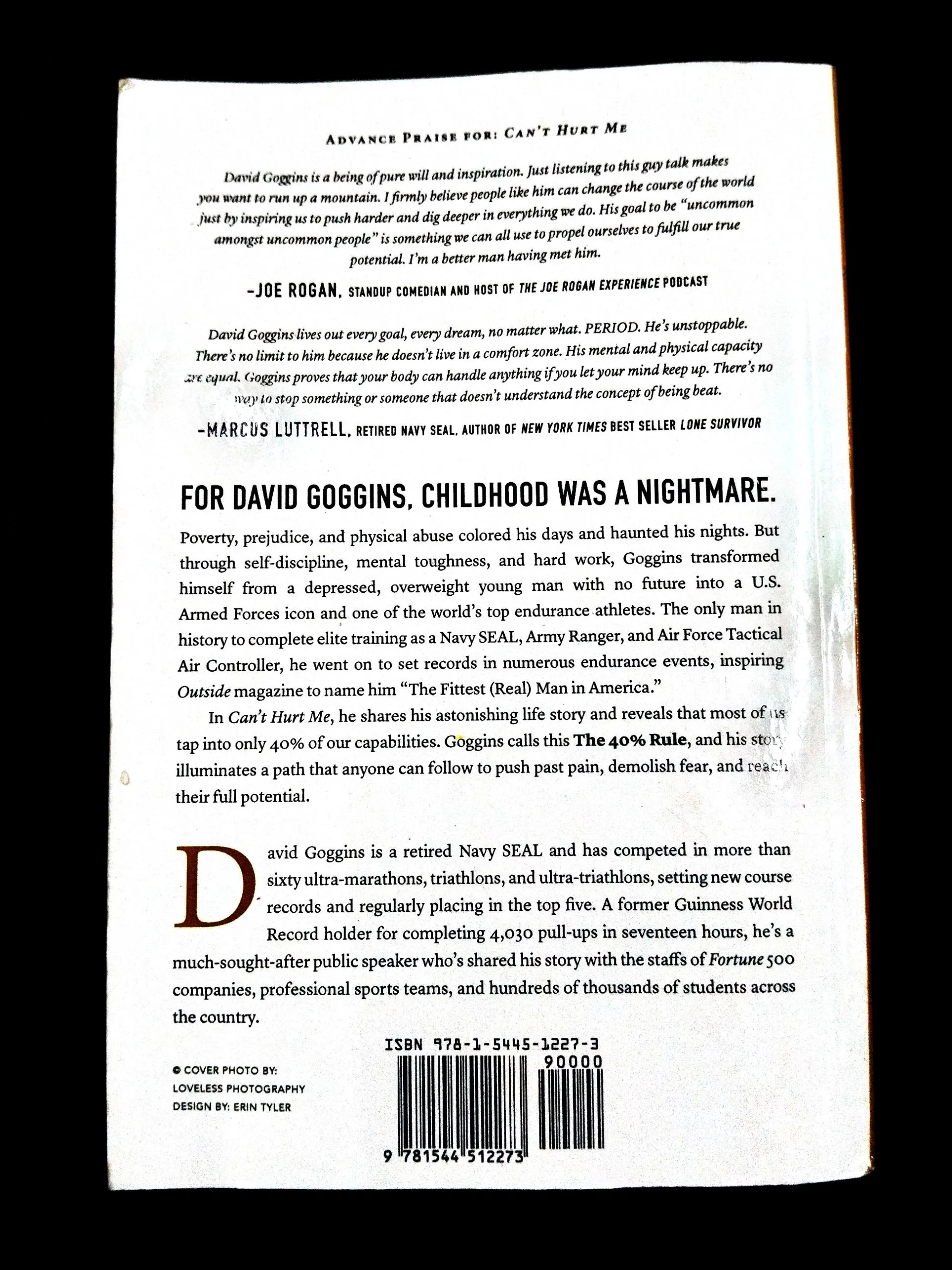 Can't Hurt Me ( David Goggins ) .