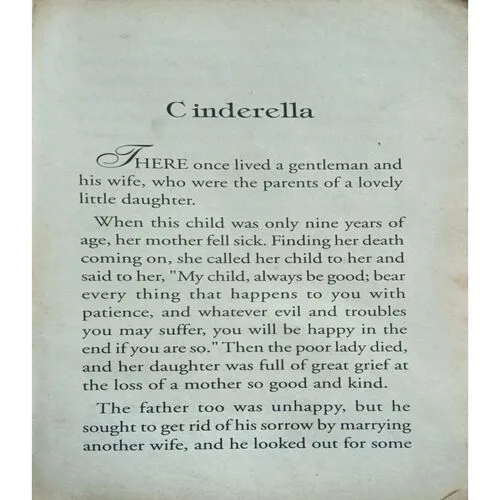 Cindrella And Other Stories ( Total Pages = 168 )