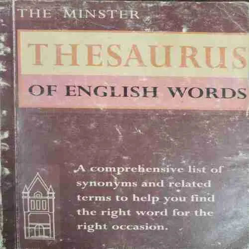 The Minster Thesaurus Of English Words
