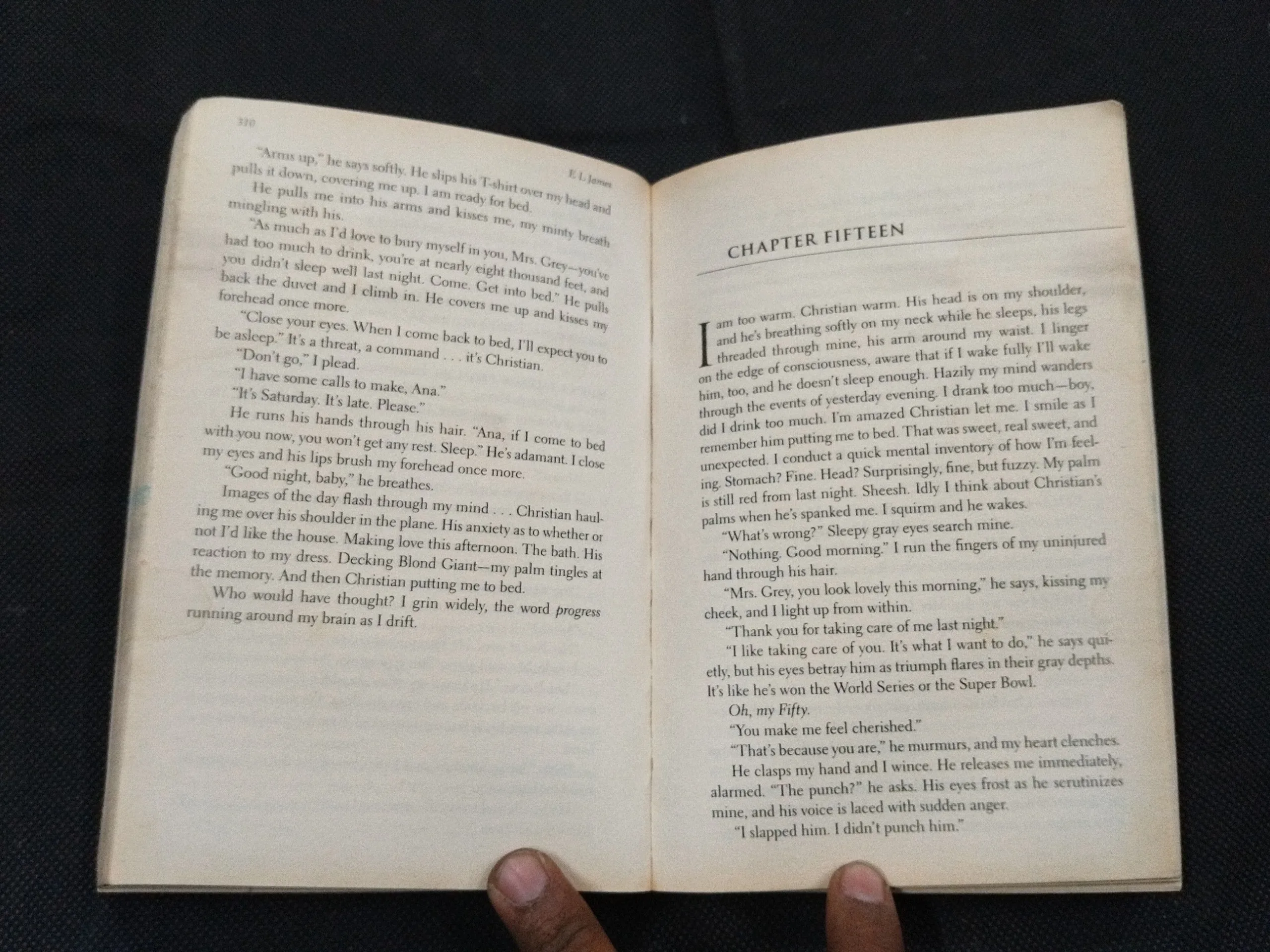 Fifty Shades Freed ( E. L. James ) .