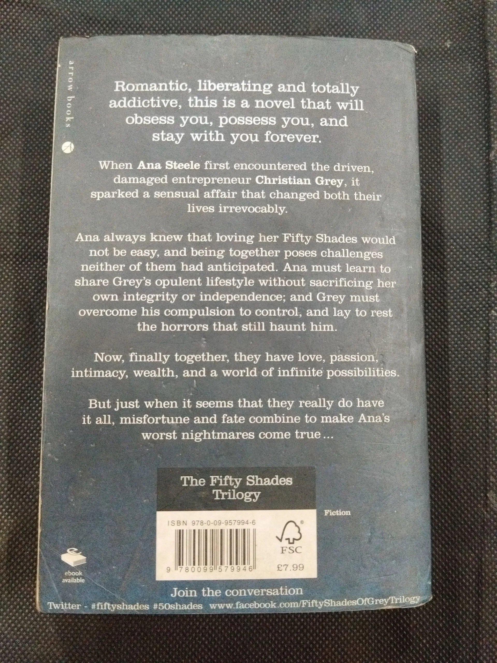Fifty Shades Freed ( E. L. James ) .