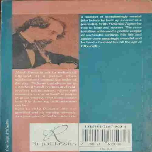 Hard Time ; Charles Dickens  (Rs.80)