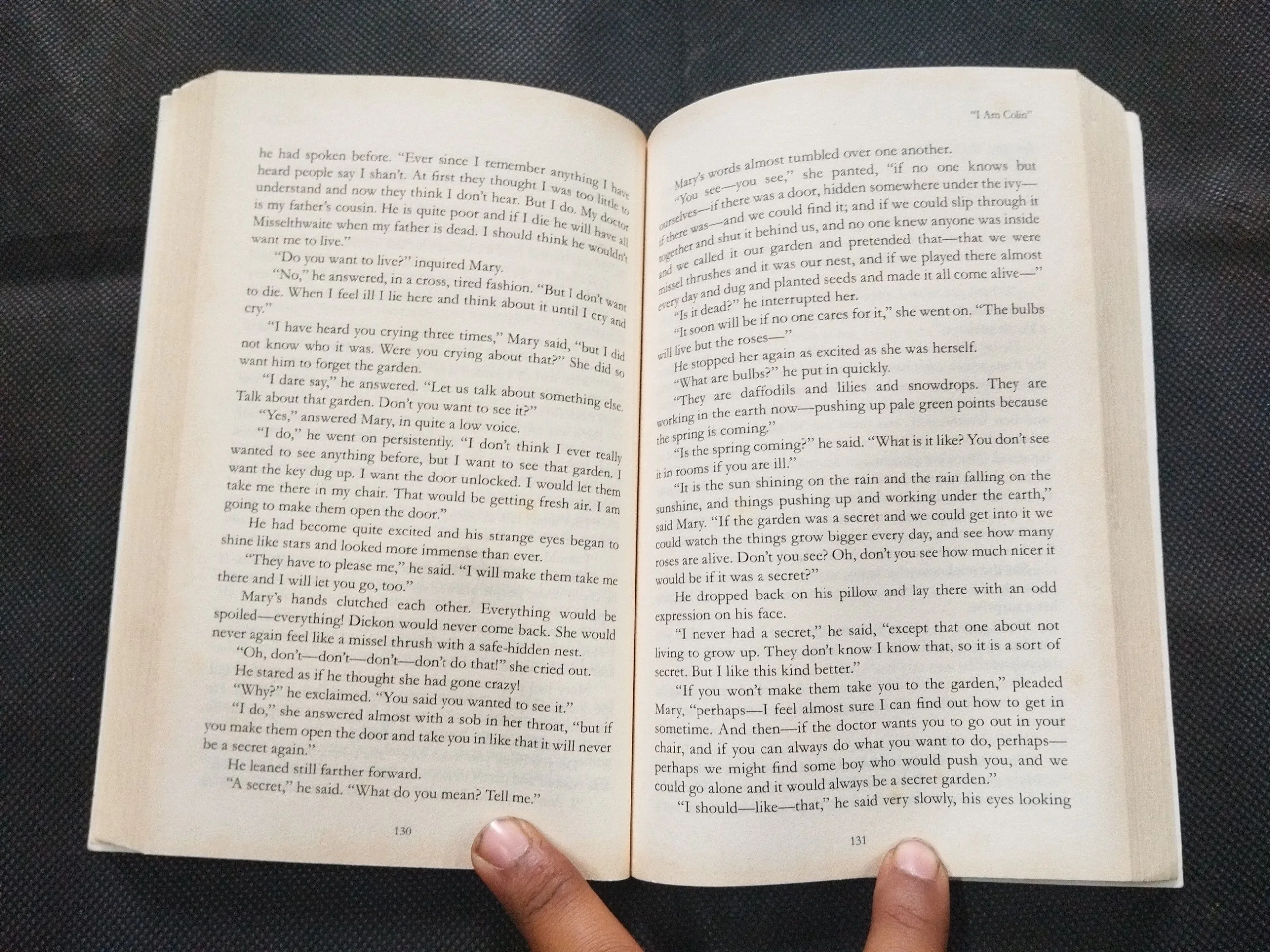 The Secret Garden ( Frances Hodgson Burnett ) .