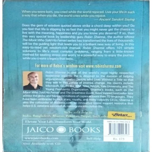 Who Will Cry When You Die ( Robin Sharma ) ( Total Pages = 236 )