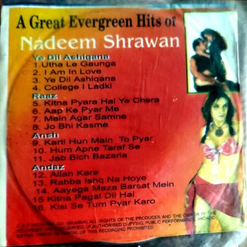 Evergreen Hits Of Nadeem Sharavn