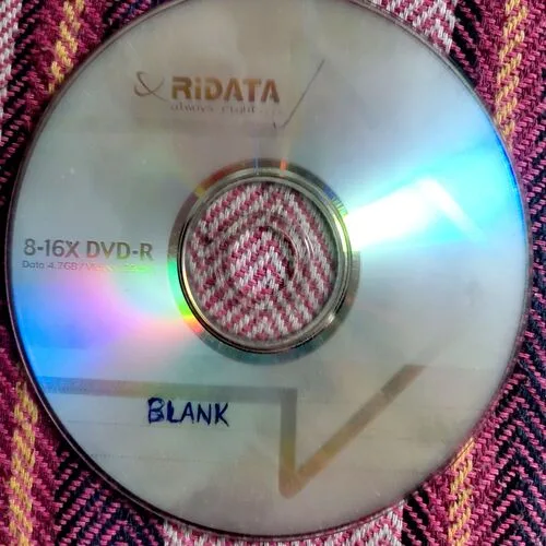 Blank CD