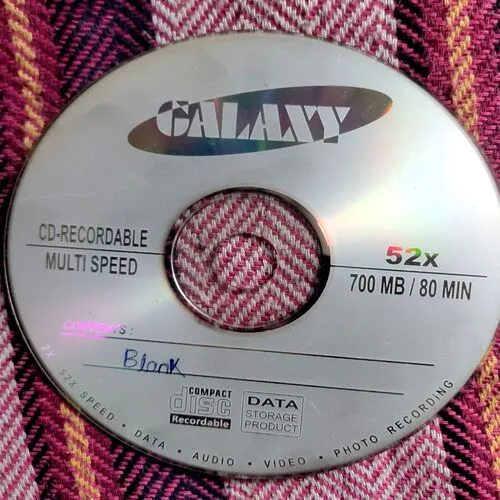 Blank CD