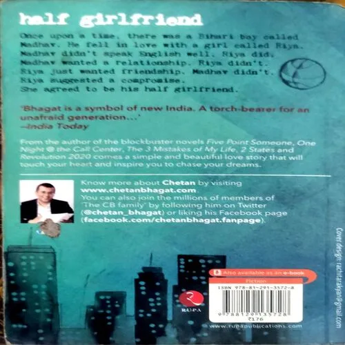 Half Girlfriend (No. of pages 260)