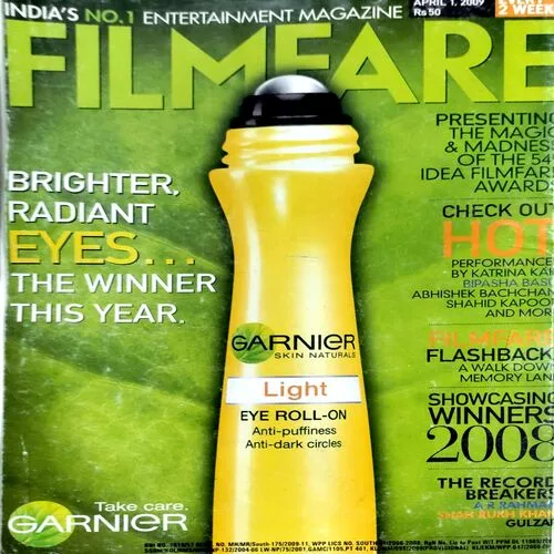 Filmfare (1 April 2009) (Half part of 3rd page is missing)