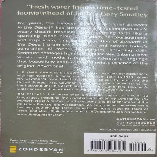 Streams In The Desert (No. of pages 508)