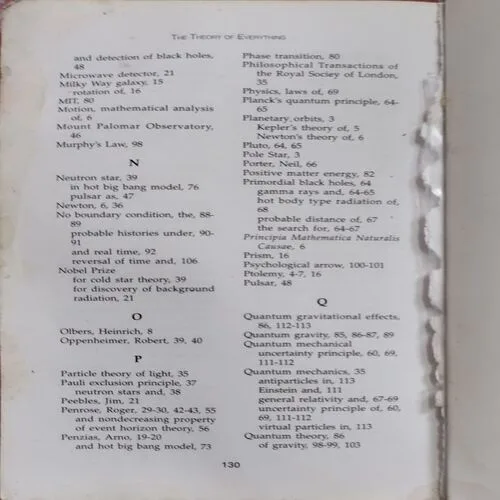 The Theory Of Everything (No. of pages 130)