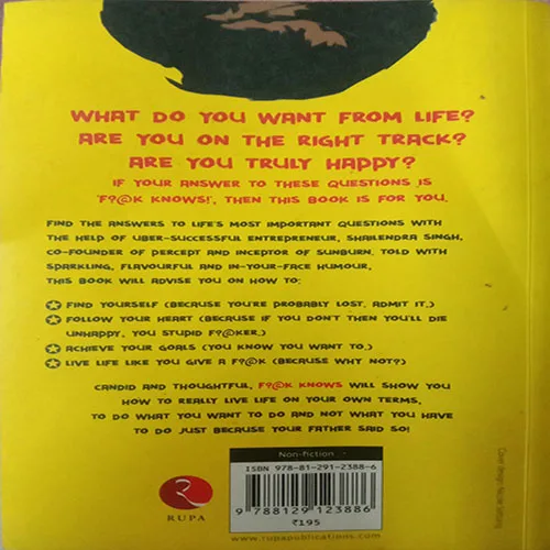 F?@k Knows (No. Of Pages = 236)