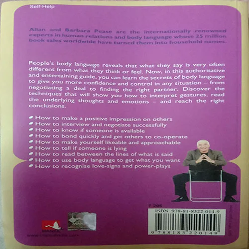 The Definitive Book Of Body Language (No. Of Pages – 386)