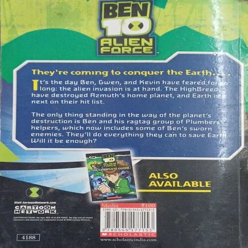 Ben 10 Alien :war of the worlds     ( No. of pages = 94 )