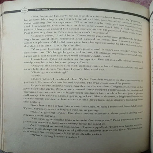 The Game (No. Of Pages = 452)