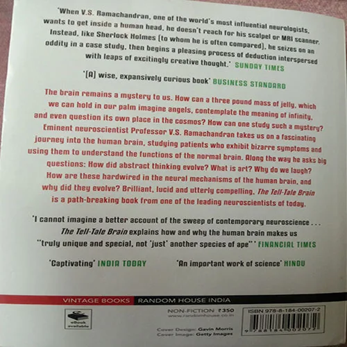 The Tell-Tale Brain (V.S Ramachandran)