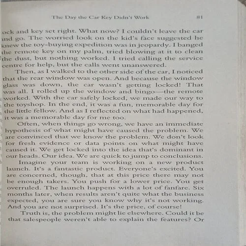How come No One told me that? ( By Prakash Iyer )  ( No. of pages = 314 )