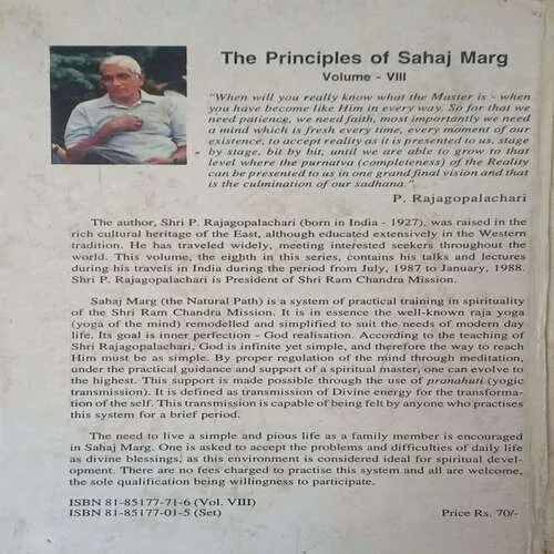 The Principle Of Sahaj Marg ( Total Pages 246 )