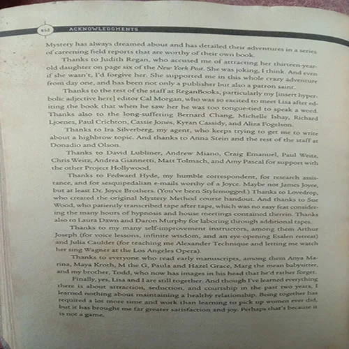 The Game (No. Of Pages = 452)