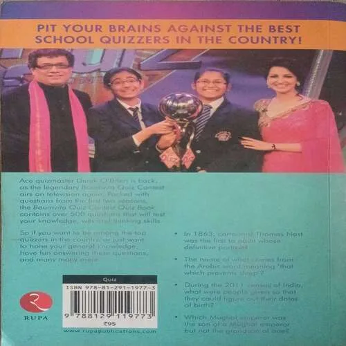 Bournvita Quiz Contest Quiz Book ( Derek O’Brien )  ( Total Pages 126 )