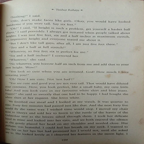 Anything For You, Maam – an IITian’s Love Story (No. Of Pages – 230)