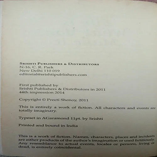 Life is What You Make It (By Preti)(No. Of Pages = 210)