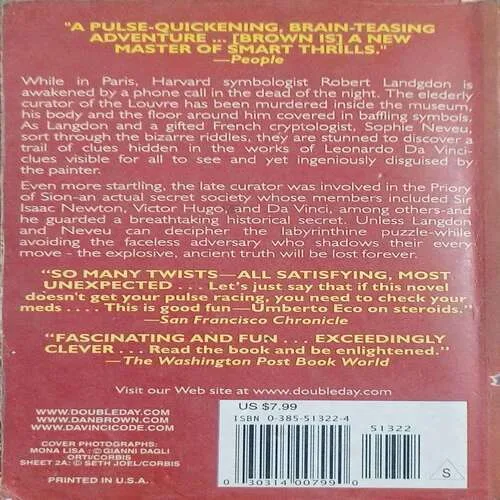 The Vinci Code ( Total Pages 489 )
