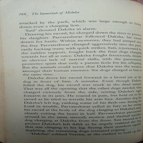 The Immortals Of Meluha (No. Of Pages = 420)