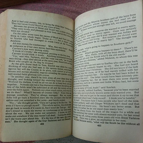 Gone With The Wind (By Margaret Mitchell) (No. Of Pages – 1012)