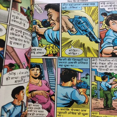 Kiya Maut Ko Telifhone . [ No. of Pages 64 , Rs. 20.00 , No. 309 ].
