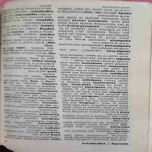 The little oxford Dictionary ( No. of pages = 822 )