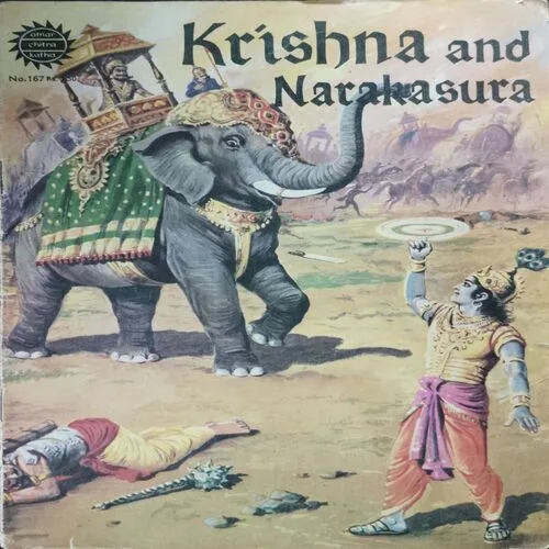 Krishna And Narakasura