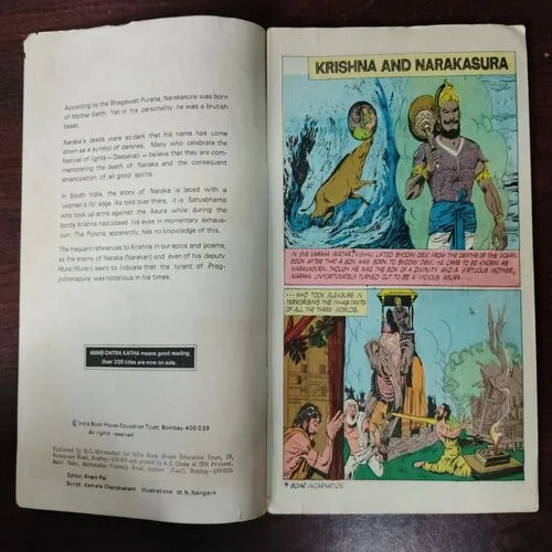 Krishna And Narakasura