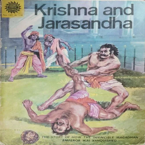 Krishna And Jarasandha