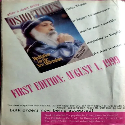Osho Times (1 may 1999 )