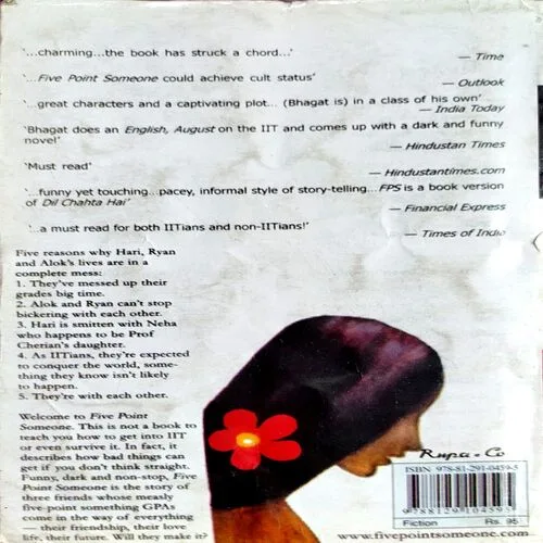 Five Point Someone  (No. of pages 270)