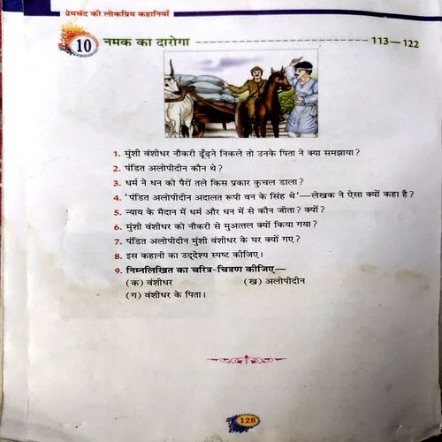 Premchand Ki Lokpriy Kahaniyan  (No. of pages 128)