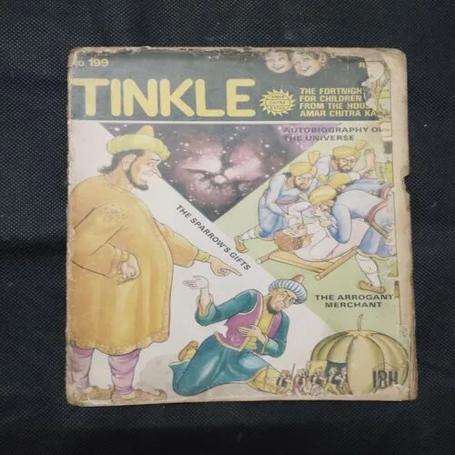 TINKLE (NO-199) (FRONT COVER RIGHT SIDE DAMAGE)