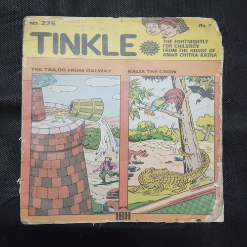 TINKLE (NO-306) (PAGE NO-29 LITTLE CUT AND STORY IMPACT) (BACK COVER MISSING)