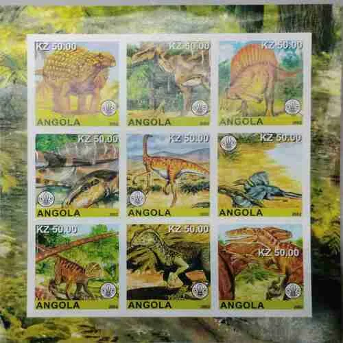 Angola Stamp (Set of 9)