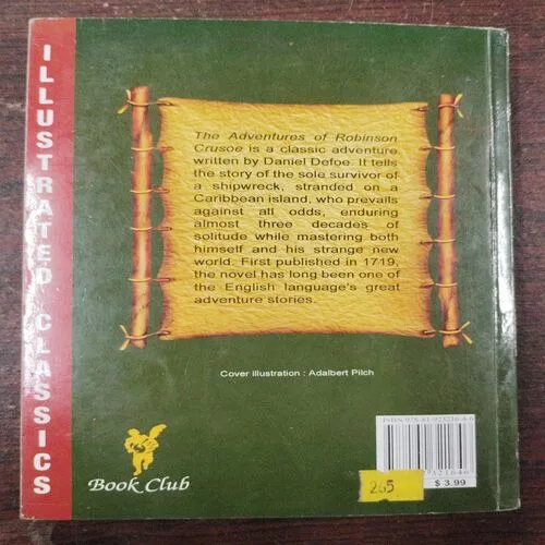 The Adventures Of Robinson Crusoe .